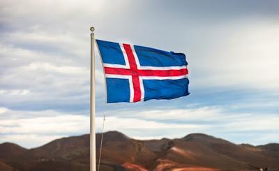 Islandia, su bandera y los Islandia, bandera