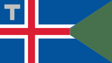 Islandia, su bandera y los Islandia, bandera