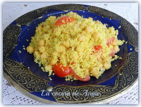 ENSALADA DE CUS CUS Y GARBANZOS ENSALADA DE CUS CUS Y GARBANZOS