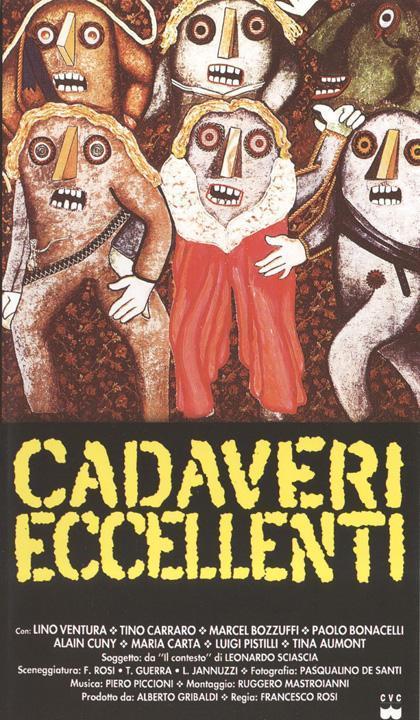 EXCELENTÍSIMOS CADÁVERES -Francesco Rosi