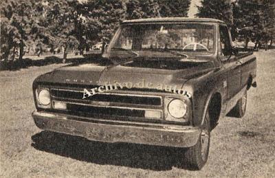 Camioneta Chevrolet del año 1967
