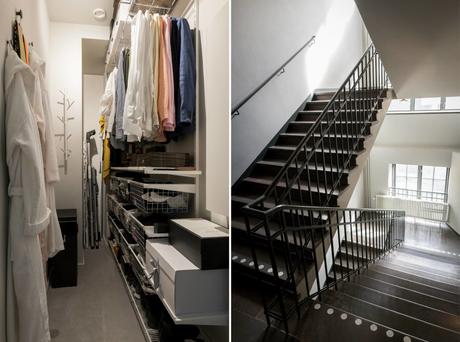 tiny apartment decor string shelves small apartment decor modern decor mid century modern apartment estilo mid-century modern Egg chair eames chairs diseño pisos pequeños diseño estudios design furniture decoración apartmentos 50 metros  