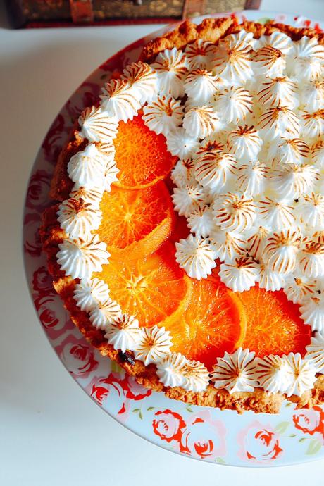 TARTALETA DE CREMA DE NARANJA CON MERENGUE TARTALETA DE CREMA DE NARANJA CON MERENGUE