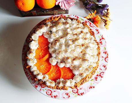 TARTALETA DE CREMA DE NARANJA CON MERENGUE TARTALETA DE CREMA DE NARANJA CON MERENGUE