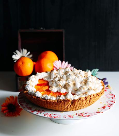 TARTALETA DE CREMA DE NARANJA CON MERENGUE TARTALETA DE CREMA DE NARANJA CON MERENGUE