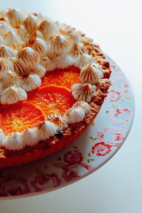 TARTALETA DE CREMA DE NARANJA CON MERENGUE TARTALETA DE CREMA DE NARANJA CON MERENGUE
