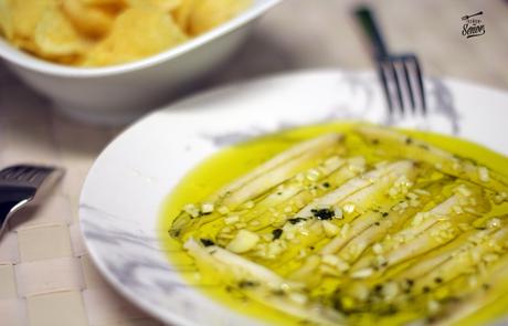 Boquerones en vinagre caseros, el mejor aperitivo
