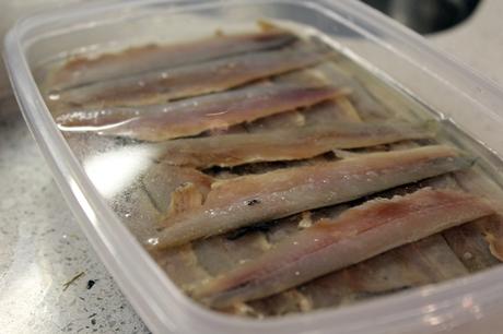 Boquerones en vinagre caseros, el mejor aperitivo