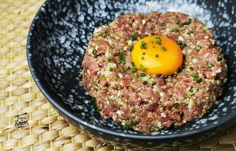 Steak tartar de solomillo de ternera, una receta excepcional