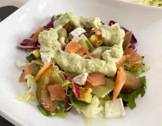 Ensalada templada de salmón Ensalada templada de salmón