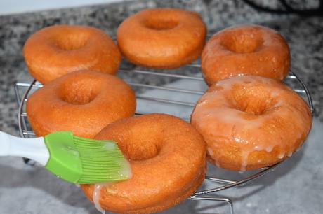 Donuts caseros de azúcar Donuts caseros de azúcar