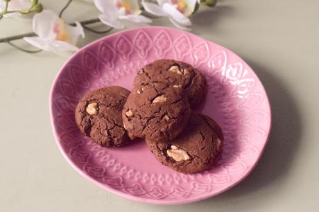Galletas Veganas de Chocolate y Nueces