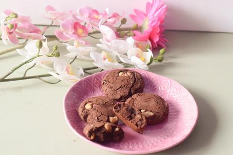 Galletas Veganas de Chocolate y Nueces