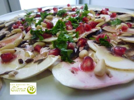 Carpaccio de champiñones