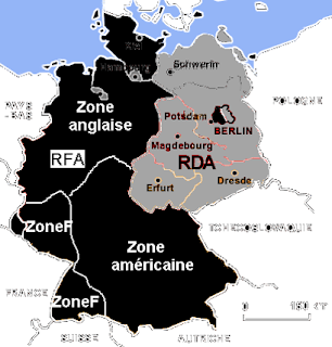 LA DIVISIÓN DE ALEMANIA EN DOS ESTADOS (RFA y RDA) AL INICIO DE LA GUERRA FRÍA