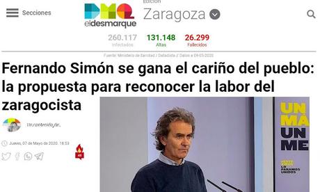 Proponen a Fernando Simón para el premio Princesa de Asturias, y no es broma