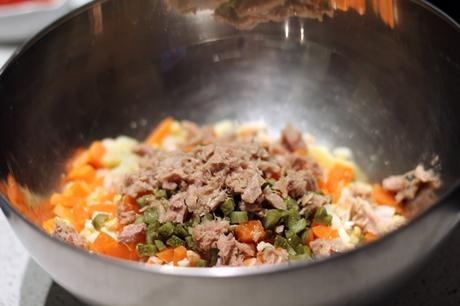 Ensaladilla rusa casera, receta tradicional Ensaladilla rusa casera, receta tradicional