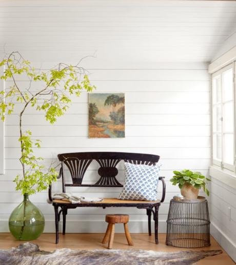 9 ideas de reciclaje para decorar una casa de pueblo