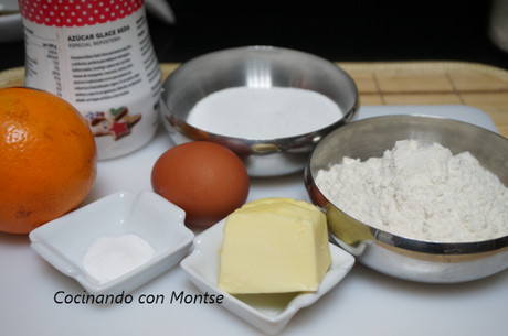 Galletas de naranja y chocolate Galletas de naranja y chocolate