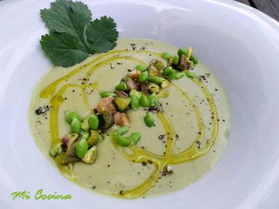 CREMA DE TIRABEQUES CON SUS LÁGRIMAS Y FRUTOS SECOS