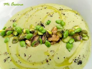 CREMA DE TIRABEQUES CON SUS LÁGRIMAS Y FRUTOS SECOS