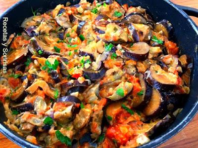 FRICASÉ DE BERENJENA