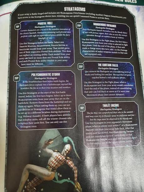 Filtraciones de las nuevas reglas de los Arlequines (WD 454) Filtraciones de las nuevas reglas de los Arlequines (WD 454)