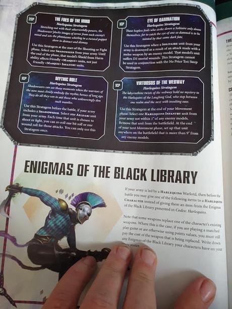 Filtraciones de las nuevas reglas de los Arlequines (WD 454) Filtraciones de las nuevas reglas de los Arlequines (WD 454)