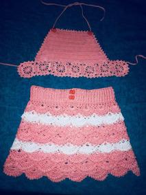 Faldas Tejidas A Crochet De Nina