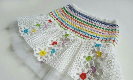 Faldas Tejidas A Crochet De Nina