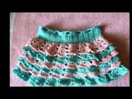Faldas Tejidas A Crochet De Nina
