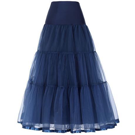 Falda Larga Plisada Para Boda