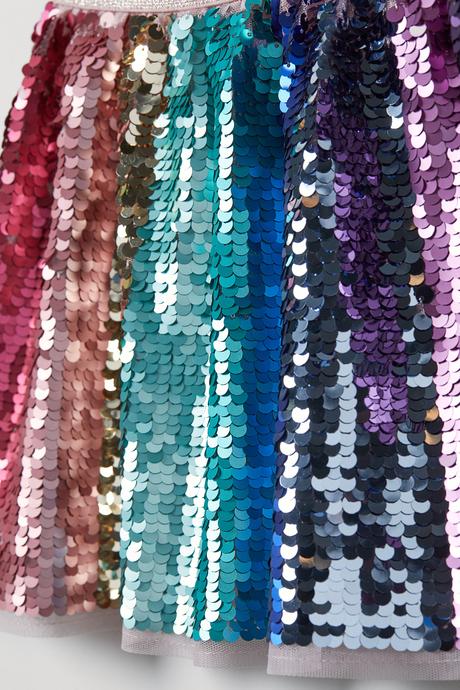 Falda Lentejuelas Nina El Corte Ingles