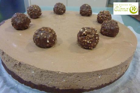 Tarta Ferrero Rocher
