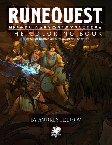 El libro de colorear de Runequest, en fisico, en LULU El libro de colorear de Runequest, en fisico, en LULU