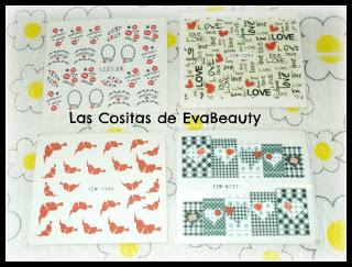 compras haul variado low cost aliexpress pegatinas uñas variadas aliexpress low cost