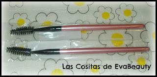 compras haul variado low cost Aliexpress pincel para cejas o pestañas aliexpress