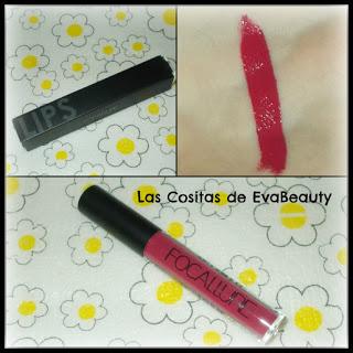 compras haul variado low cost aliexpress labial mate Focallure Aliexpress