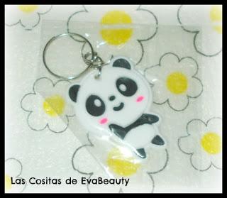 compras haul variado low cost en Aliexpress llavero oso panda Aliexpress