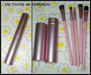 compras haul low cost Aliexpress kit brochas para viaje de Aliexpress