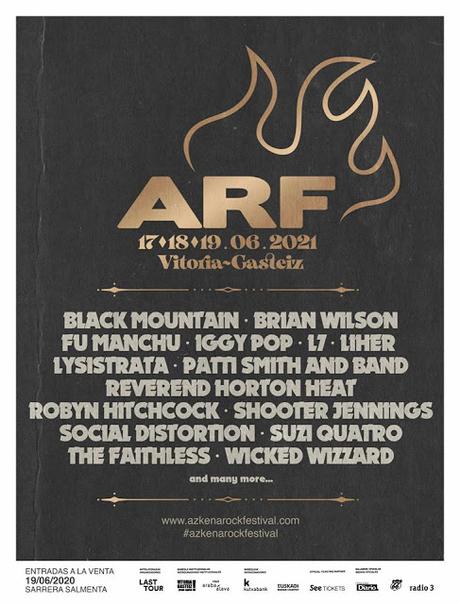 El Azkena Rock Festival retrasa su apertura de puertas hasta 2021 y suma a Iggy Pop