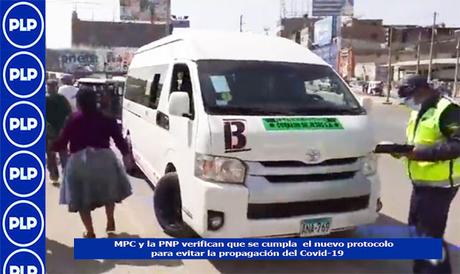 Coronavirus: OPERATIVOS EN TRANSPORTE PÚBLICO…