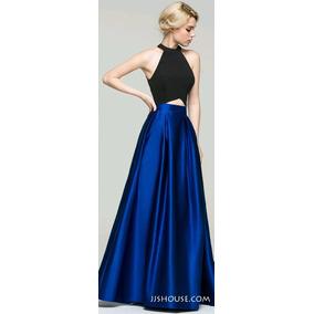 Fiesta Falda Larga Con Crop Top Elegante Fiesta Falda Larga Con Crop Top Elegante