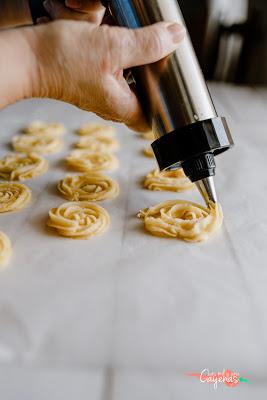 Galletas danesas de mantequilla