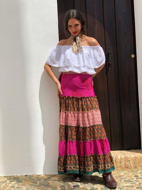 Falda Canastera Flamenca