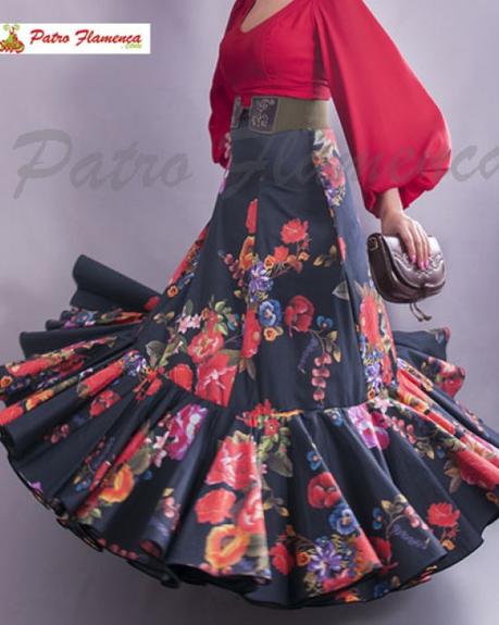 Falda Canastera Flamenca
