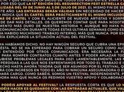 Aplazado 2021 Resurrection Fest, dará beneficios exclusivos quienes mantengan entrada