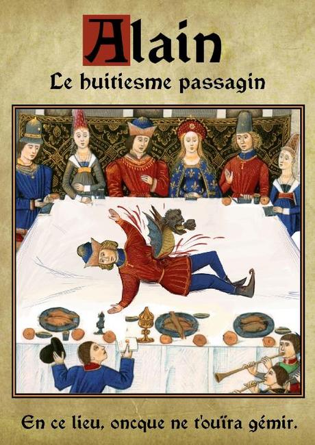 Carteles de películas, estilo medieval (Simon de Thuillières)