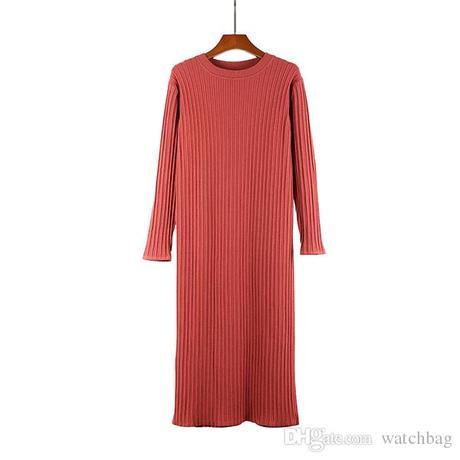 Falda Circular Roja Larga