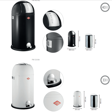 Cubos y papeleras con tapa para evitar contagios Cubos y papeleras con tapa para evitar contagios